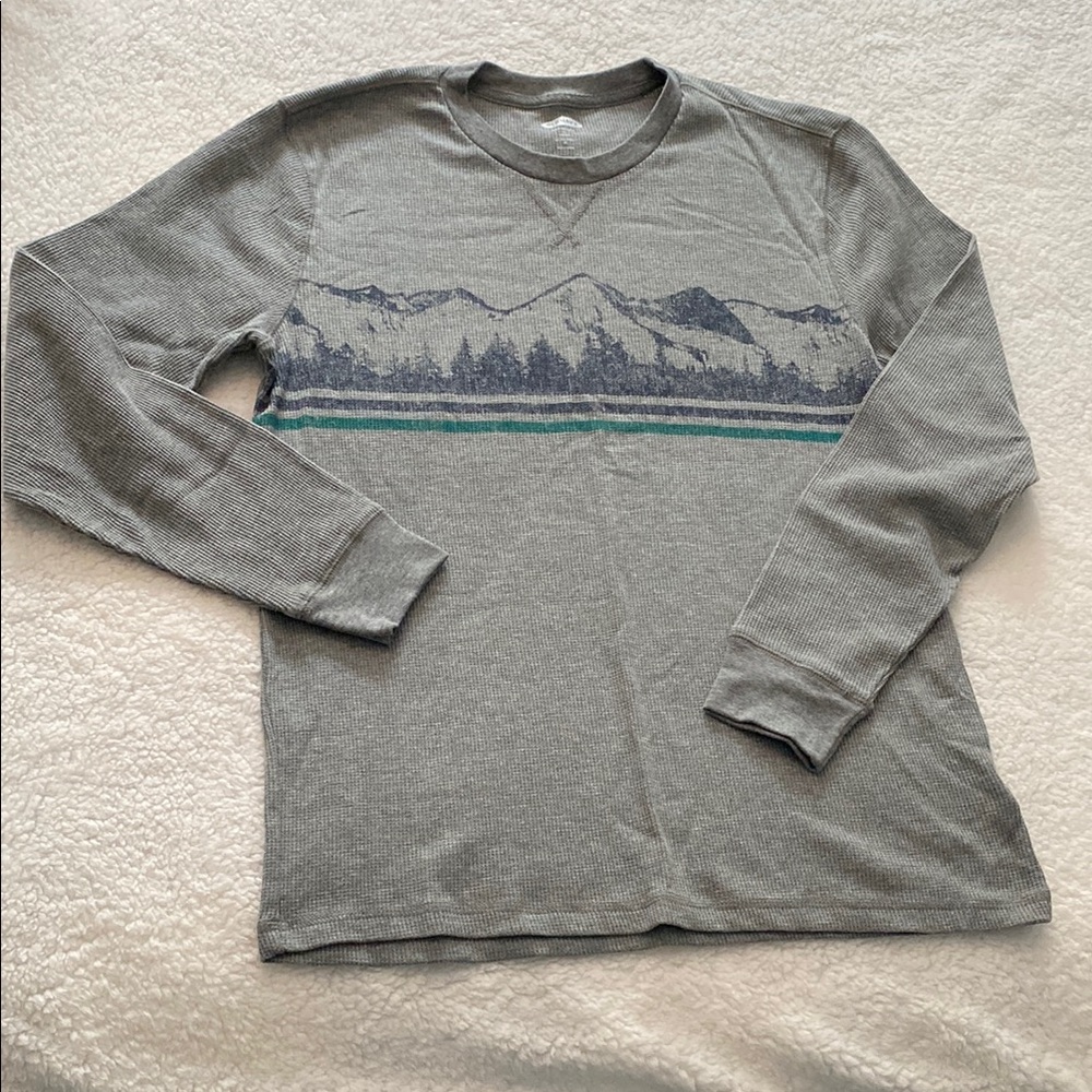Old Navy Gray Long Sleeve Tee